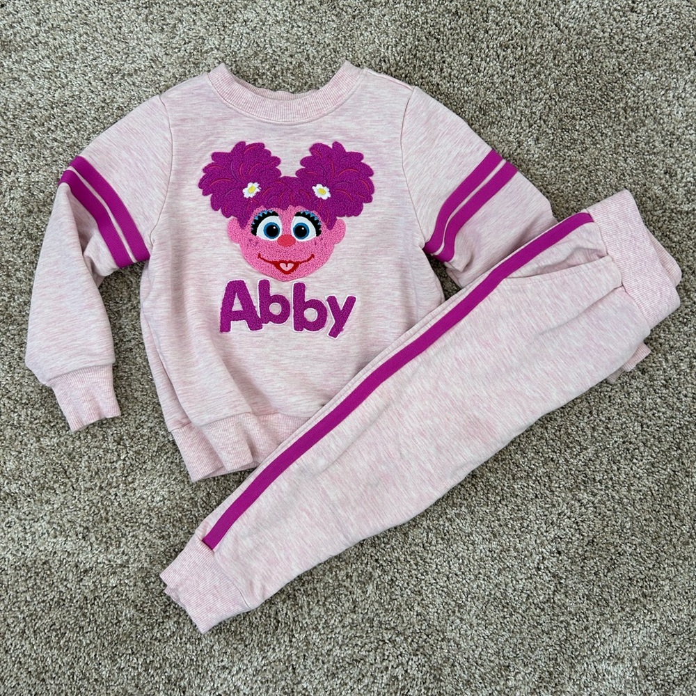 Little Sleepies Abby Cadabby Sesame Street Jogger Set – Size 3T